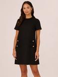 Adrianna Papell Tweed Sheath Dress, Black