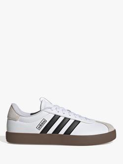 adidas VL Court Trainers, White/Black