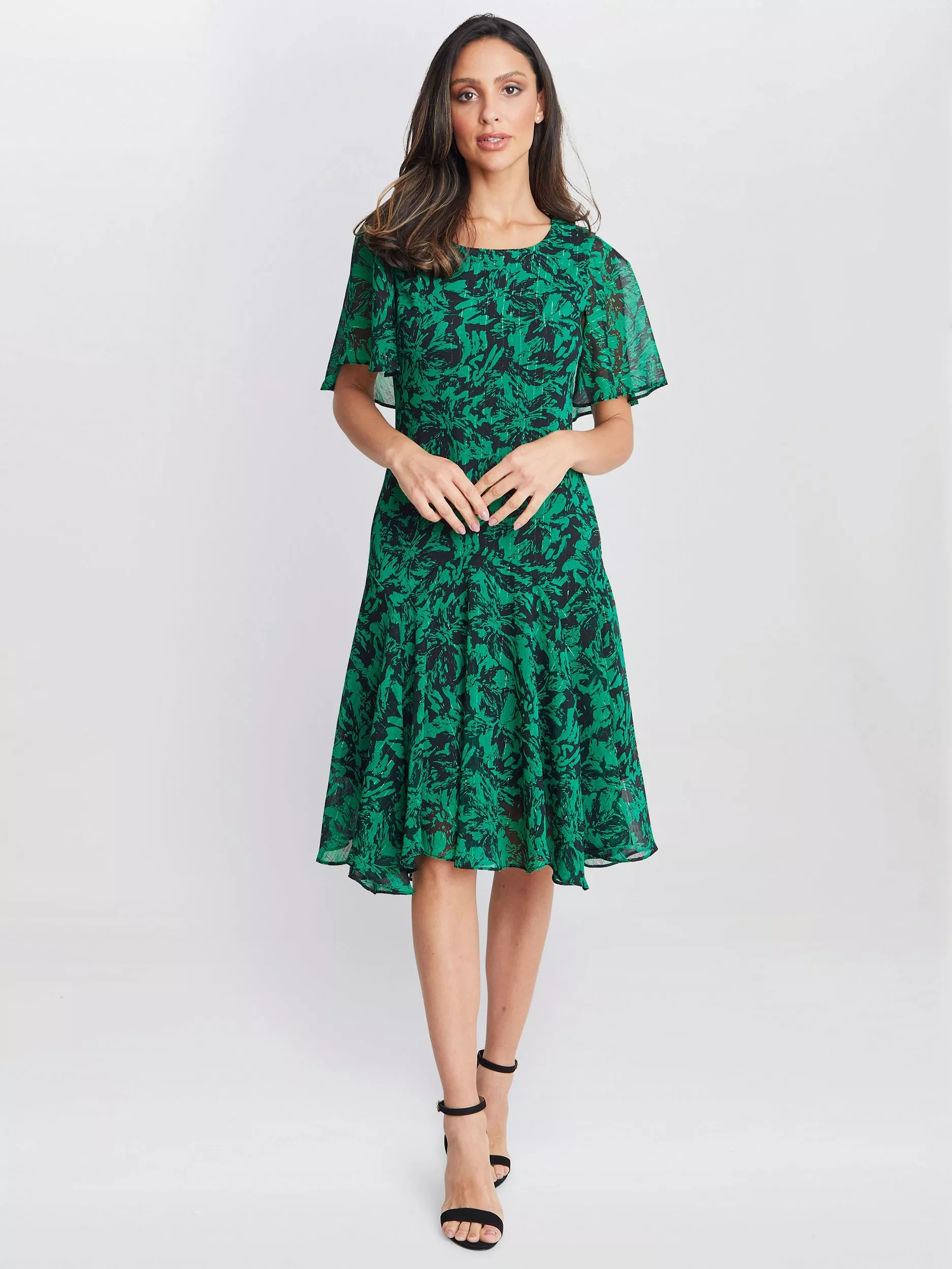 Gina bacconi rose gold dress best sale