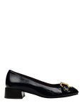 Linden Gardens Leather Stirrup Courts, Black