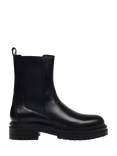 Radley Durham Place Leather Longline Chelsea Boots, Black