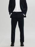 Selected Organic Cotton Suit Trousers, Sky Captain