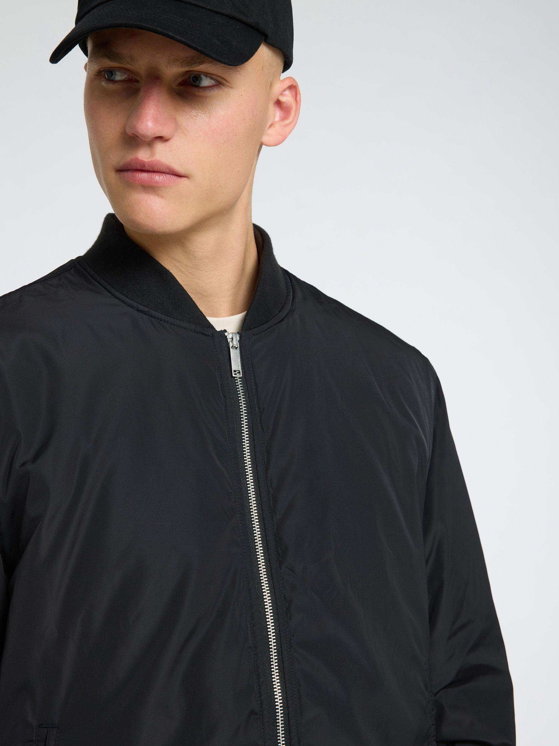 Product image 4 of 6, which shows SELECTED HOMME Bomber Jacket, Black, L