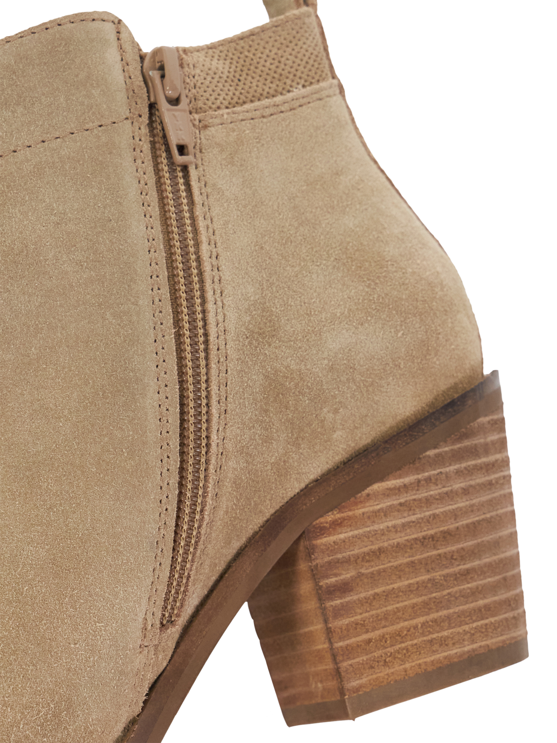 Product image 5 of 6, which shows Dune Paicing Wide Fit Suede Ankle Boots, Taupe, EU36
