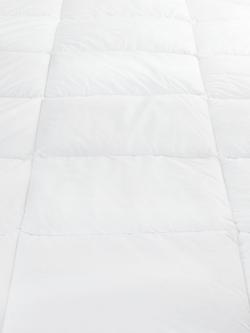 John Lewis Clusterfibre Single Layer Mattress Topper - view 2, White