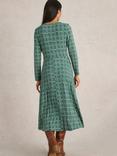White Stuff Madeline Dress, Teal/Multi