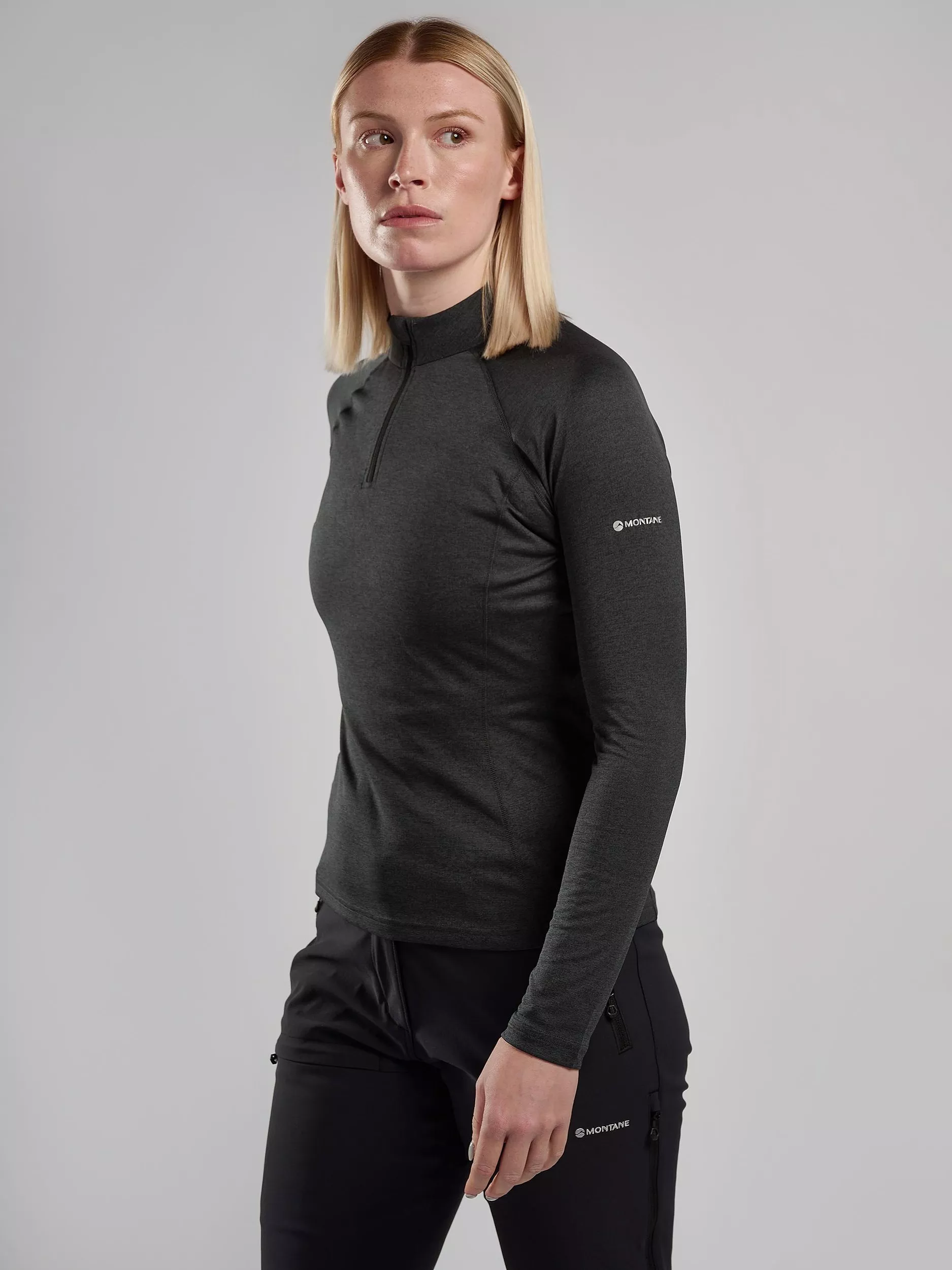 Montane Dart Zip Neck Long Sleeve T-Shirt