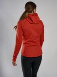 Montane Fury Full Zip Fleece Hoodie, Saffron Red