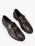 KG Kurt Geiger Luca Leather Slip On Loafers, Brown