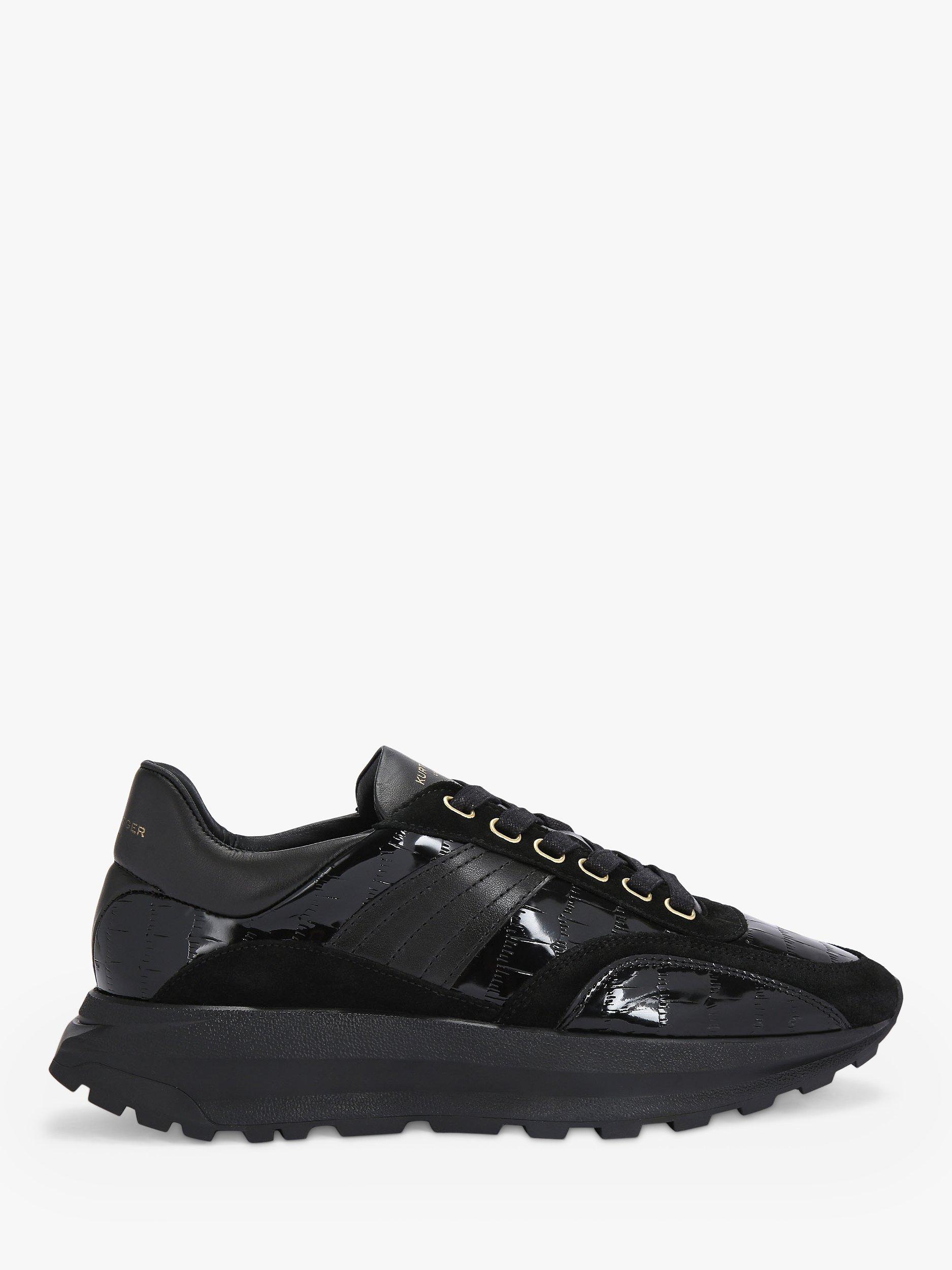 Product image 1 of 5, which shows KG Kurt Geiger Gaspar Trainers, Black, 6