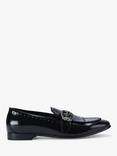 KG Kurt Geiger Albany Leather Buckle Loafers, Black