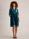 White Stuff Ash Tunic Dress, Teal