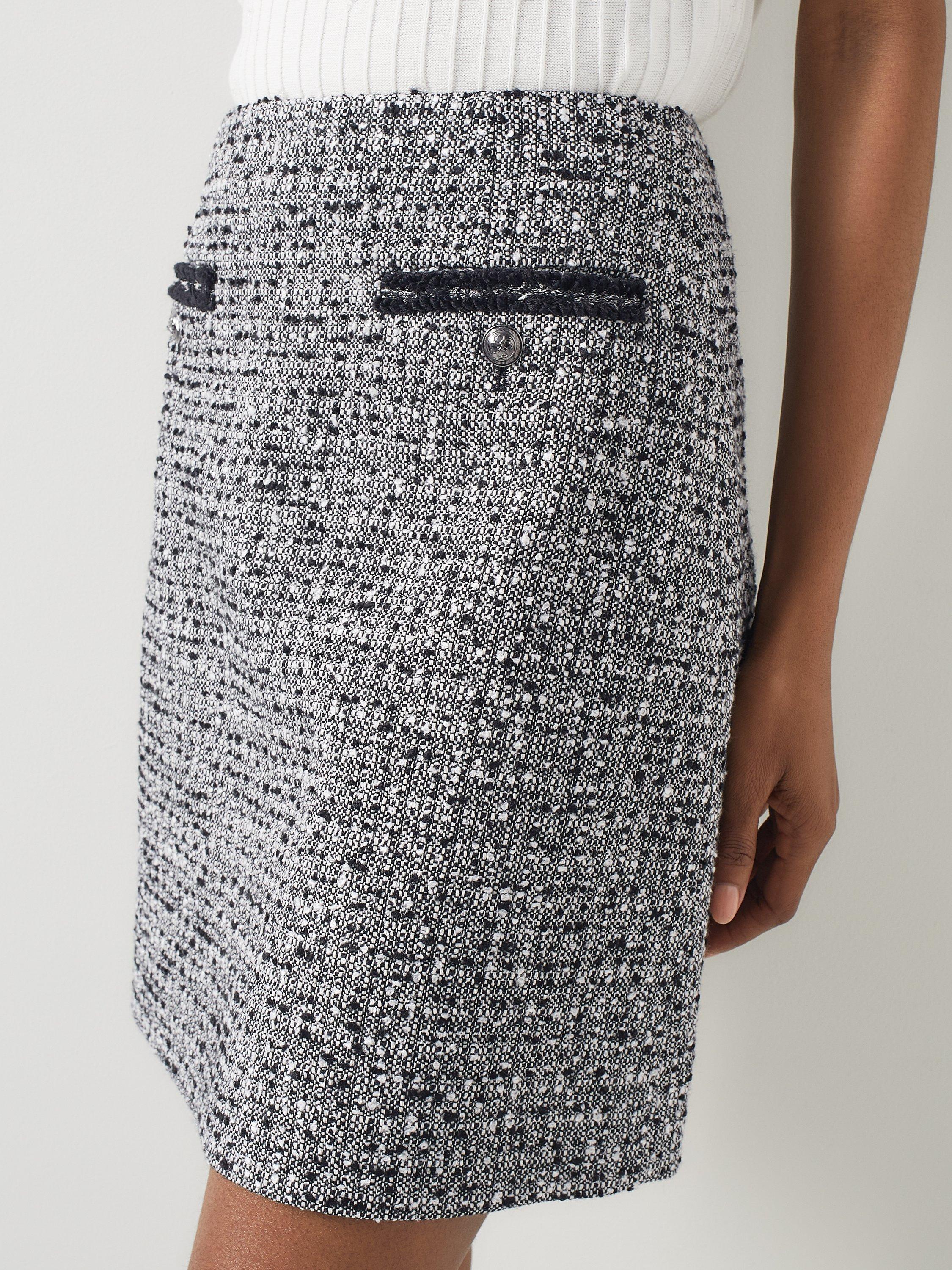 L.K.Bennett Charlie Tweed Mini Skirt