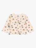 Petit Bateau Baby Tube Knit Cardigan, Avalanche/Multi