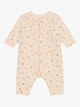 Petit Bateau Baby Comfy Cotton Bodysuit, Avalanche/Multi