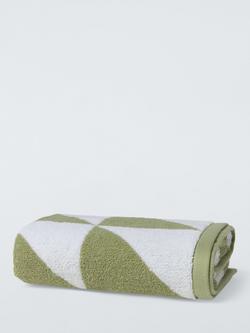 John Lewis Angle Towels, Pistachio