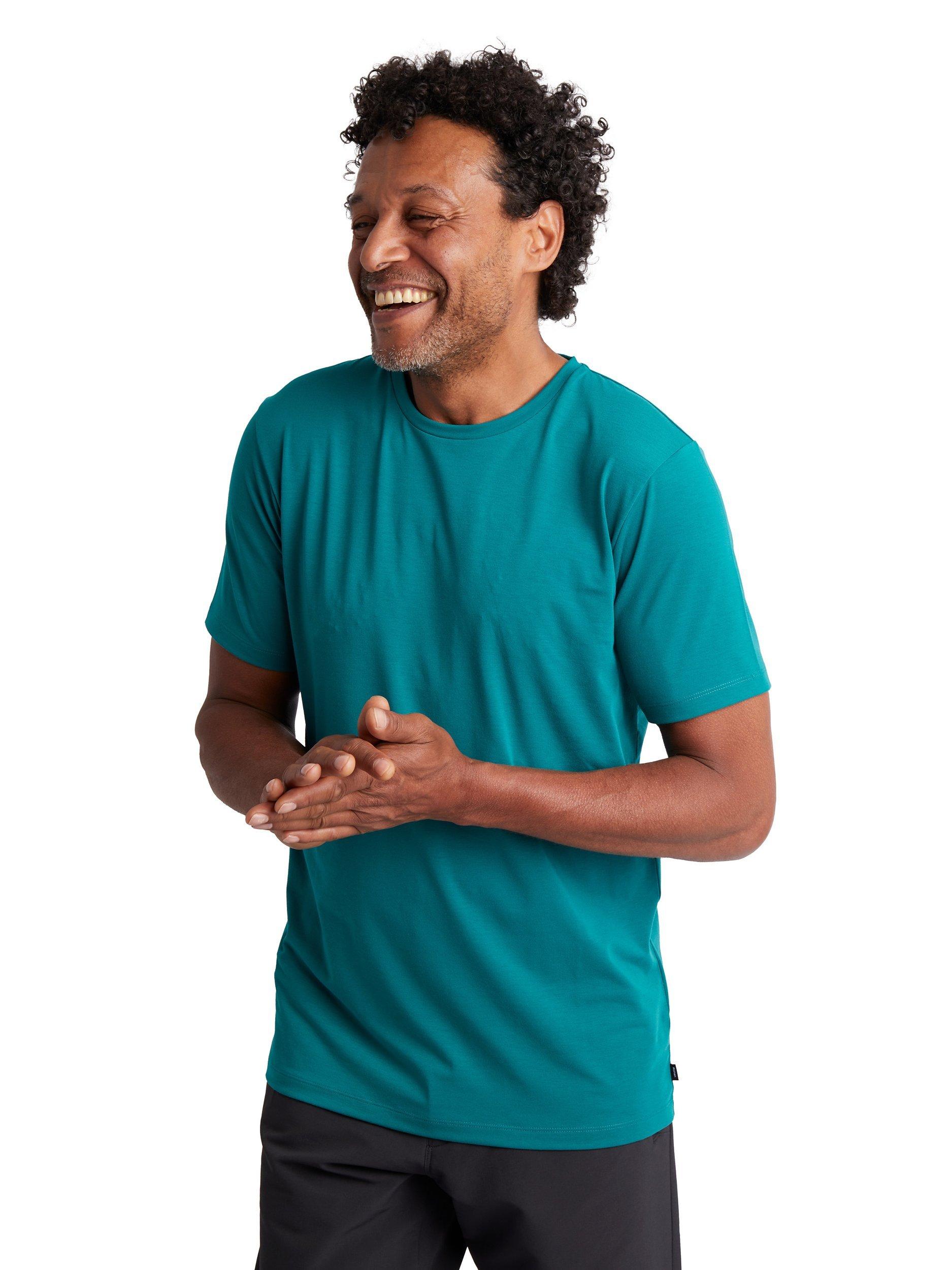 Rohan Men's Global Short Sleeve T-Shirt, Bay Teal