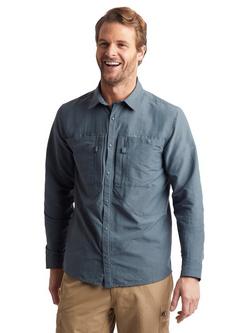 Rohan Men's Frontier Sports Shirt, Slate Grey Marl, Slate Grey Marl