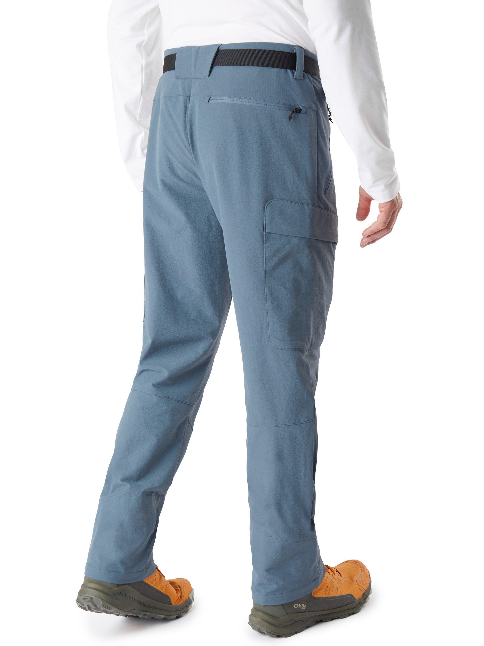 Product image 2 of 5, which shows Rohan Glen Cargo Trousers, Slate Grey, 32R