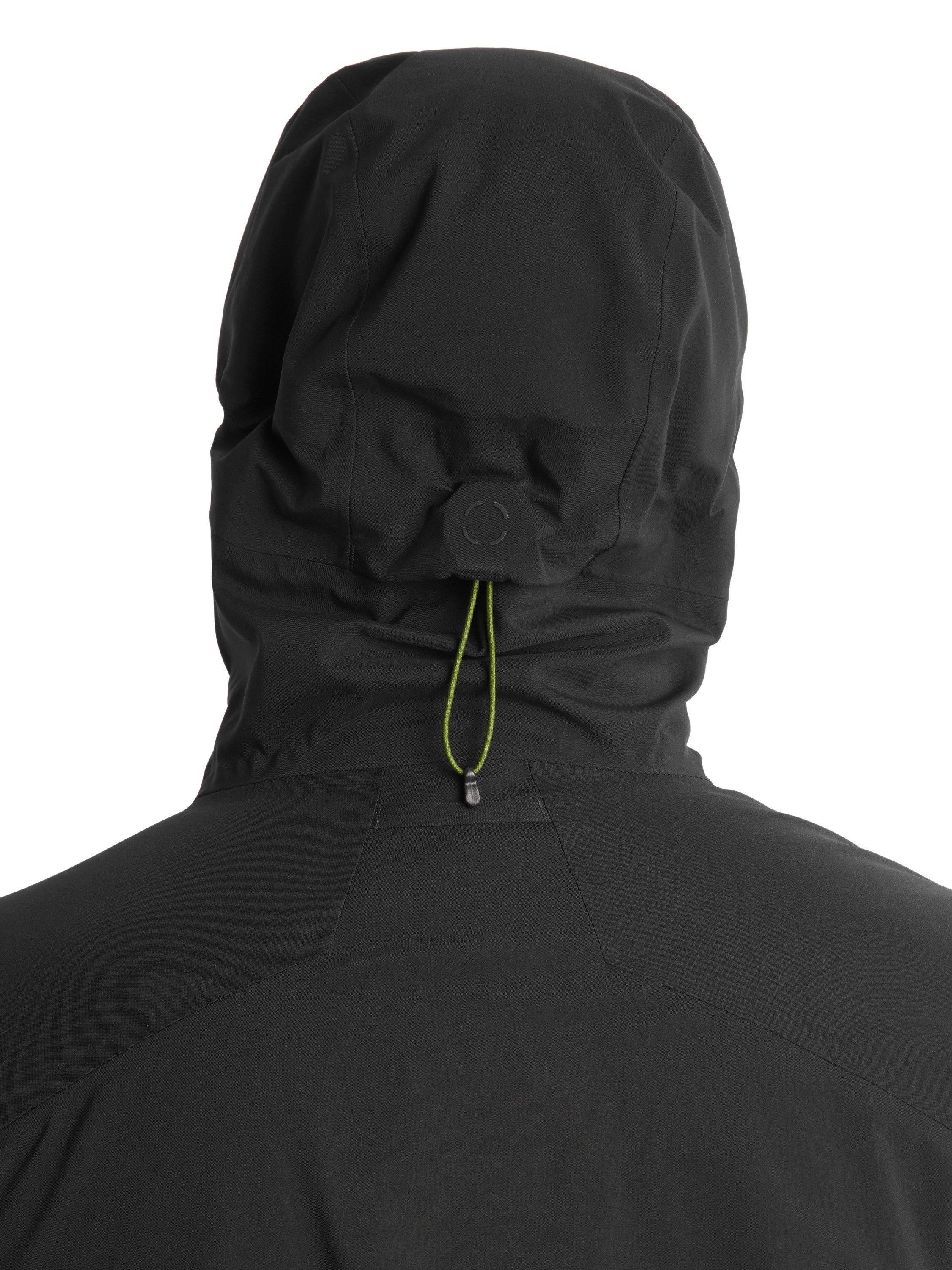 Product image 7 of 9, which shows Rohan Men's Ventus Waterproof Jacket, Black, S
