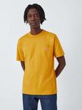 Armor Lux Classic Crew Neck T-Shirt Yellow, Sunflower