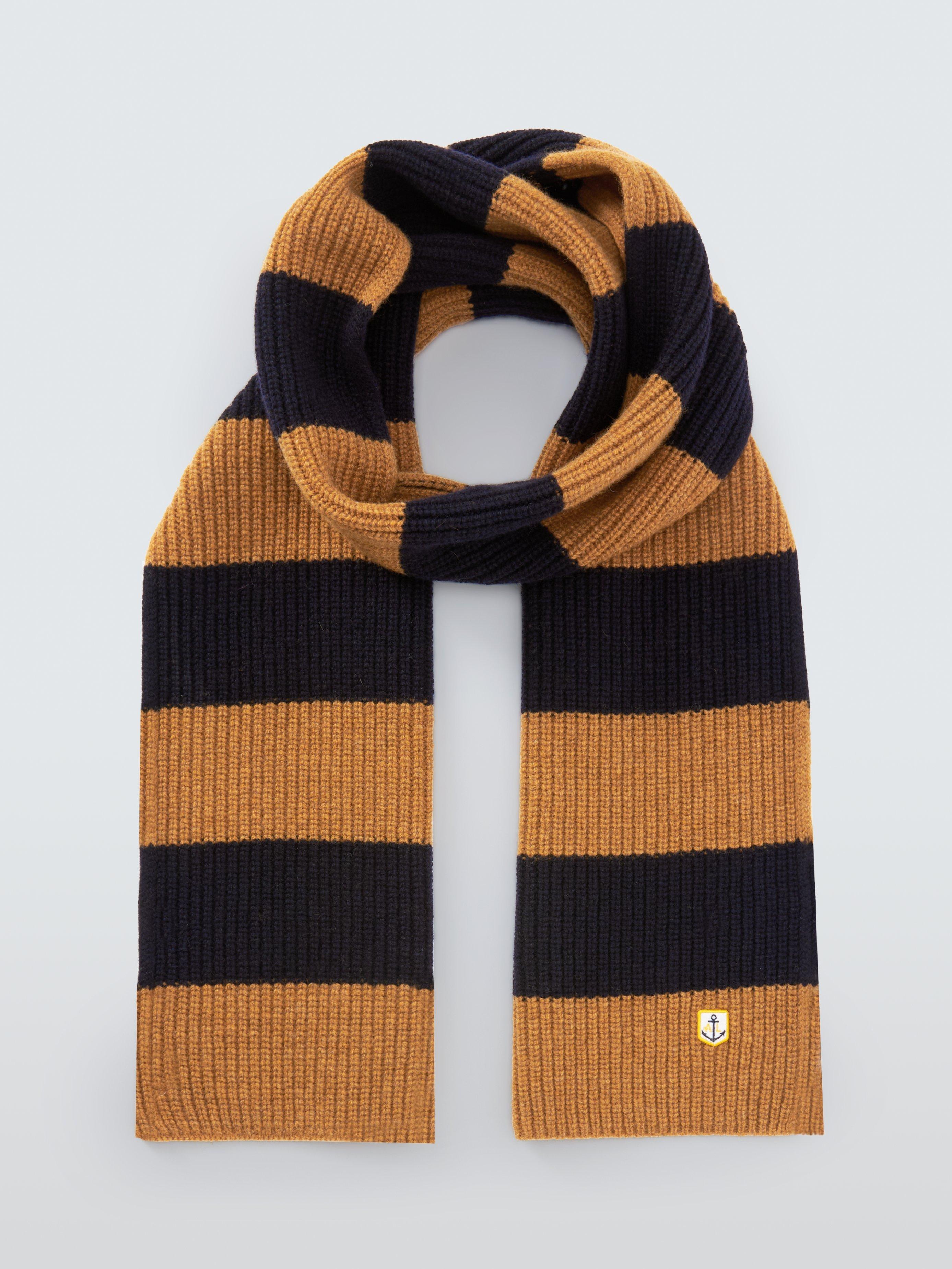 Product image 2 of 5, which shows Armor Lux Heritage Scarf, Sunflower Navire, One Size