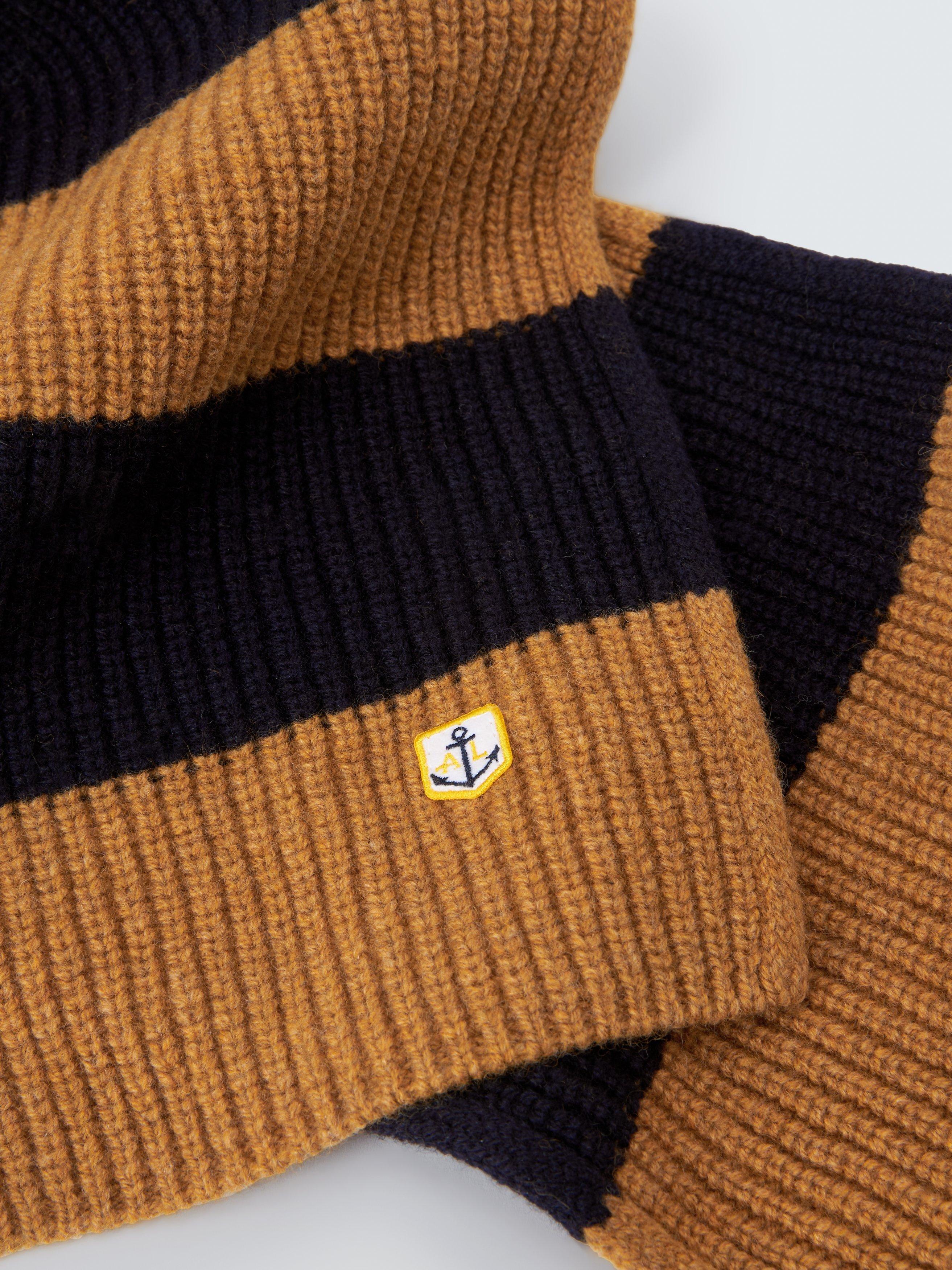 Product image 3 of 5, which shows Armor Lux Heritage Scarf, Sunflower Navire, One Size