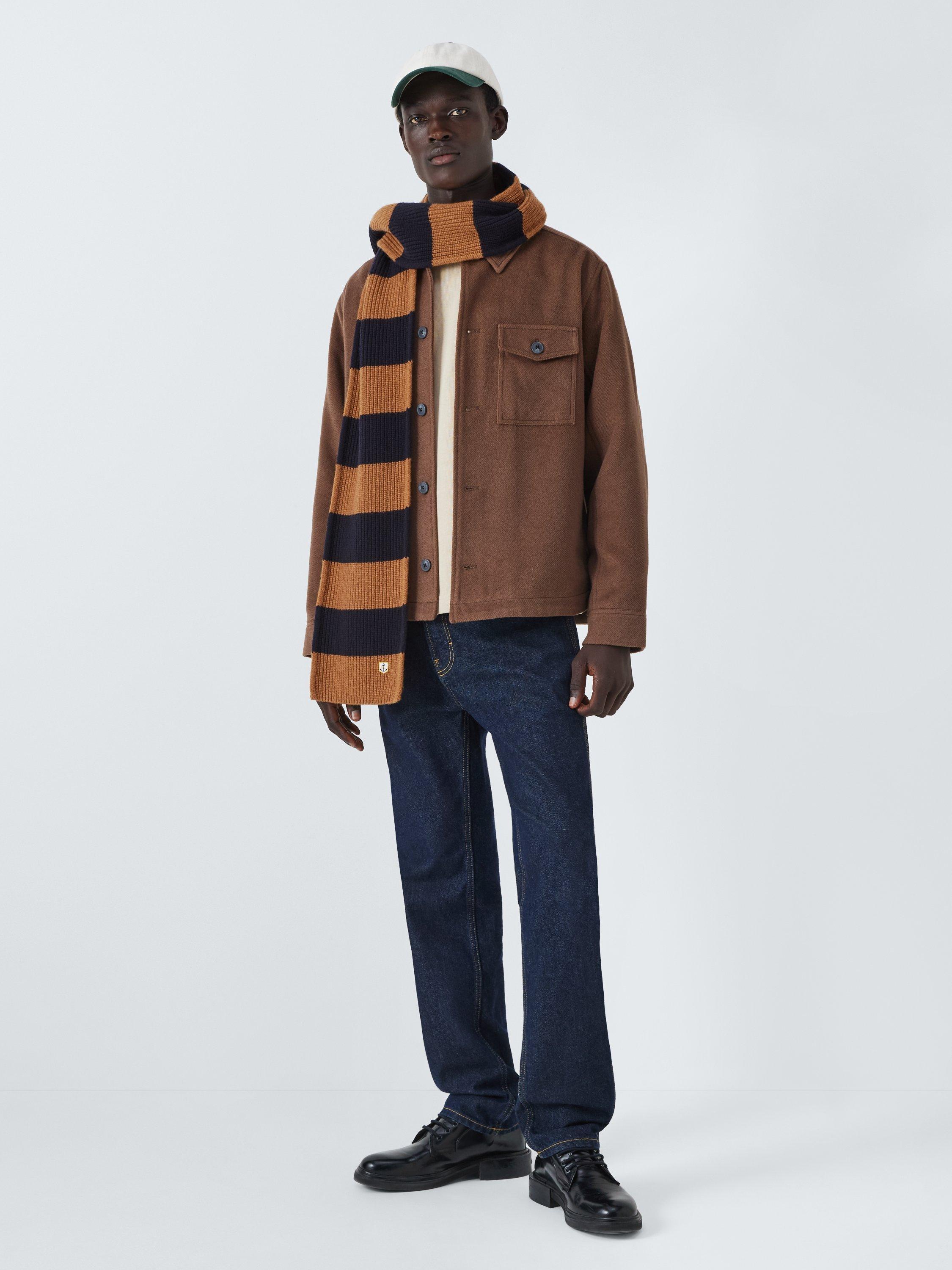 Product image 5 of 5, which shows Armor Lux Heritage Scarf, Sunflower Navire, One Size