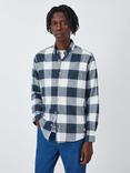 Armor Lux Tartan Buttondown Shirt, Winter Blue/Milk