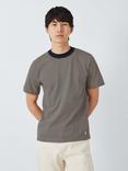 Armor Lux Cotton Regular Fit Short Sleeve T-Shirt, Navy Sandstone