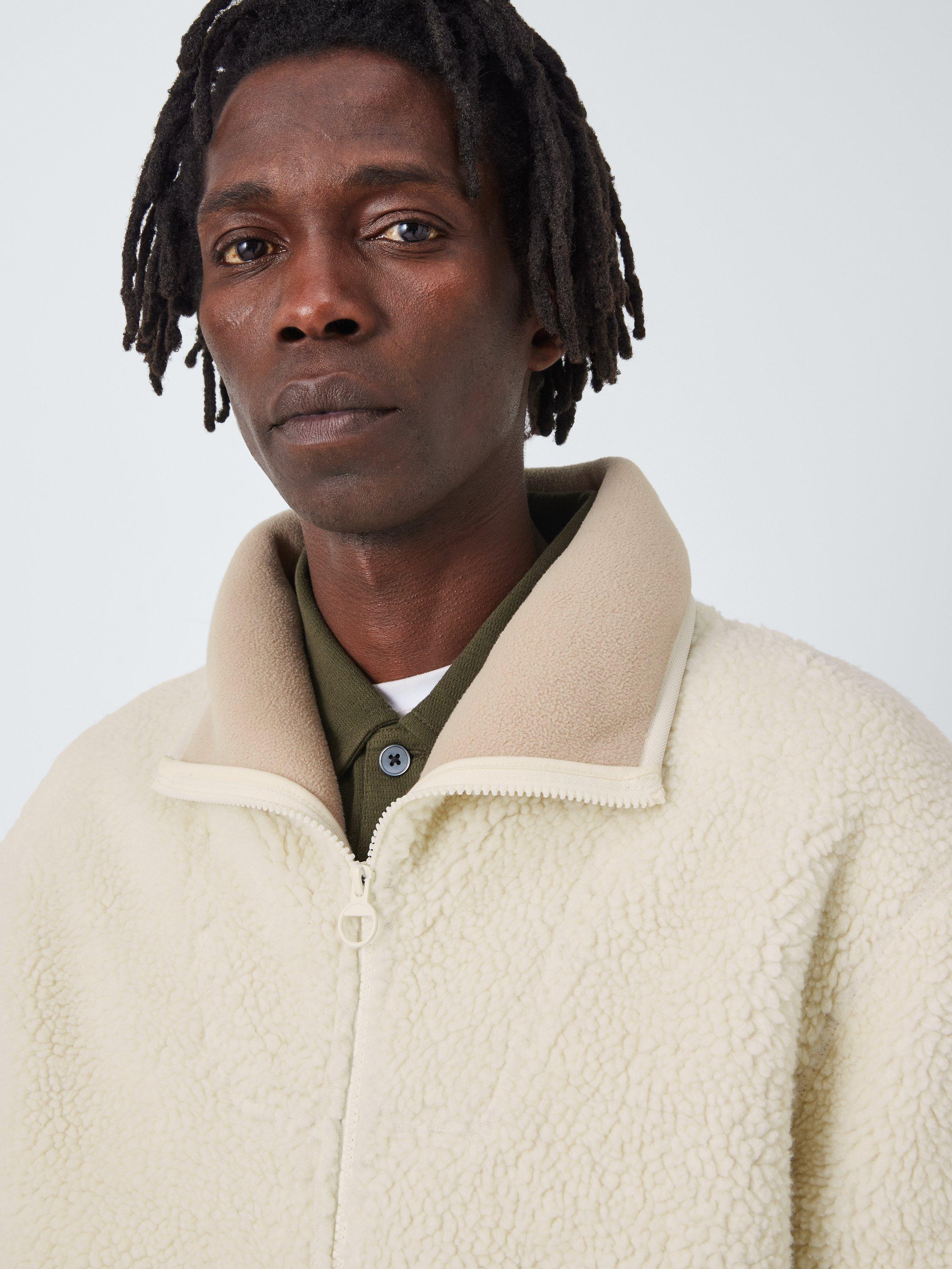 Product image 5 of 7, which shows Armor Lux Faux Fur Jacket