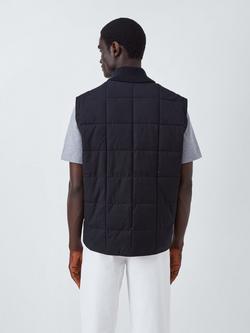 Armor Lux Quilted Gilet, Rich Navy - view 2, Rich Navy