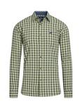 Raging Bull Micro Check Shirt, Khaki