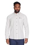 Raging Bull Country Check Brushed Cotton Shirt, White