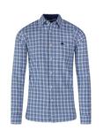 Raging Bull Gingham Shirt, Sky Blue