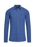 Raging Bull Window Pane Shirt, Navy