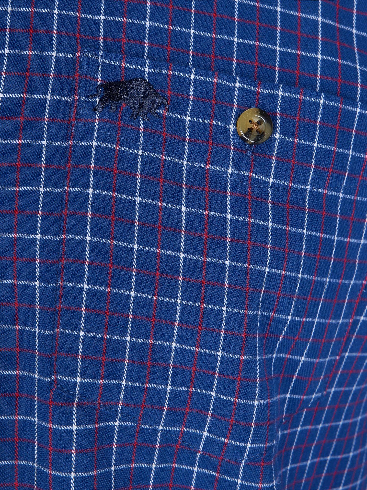 Product image 5 of 5, which shows Raging Bull Window Pane Shirt, Navy, S