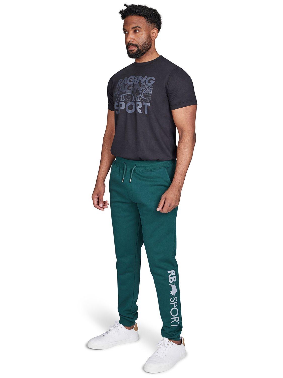 Product image 6 of 6, which shows Raging Bull Fleece Joggers, Forest, S