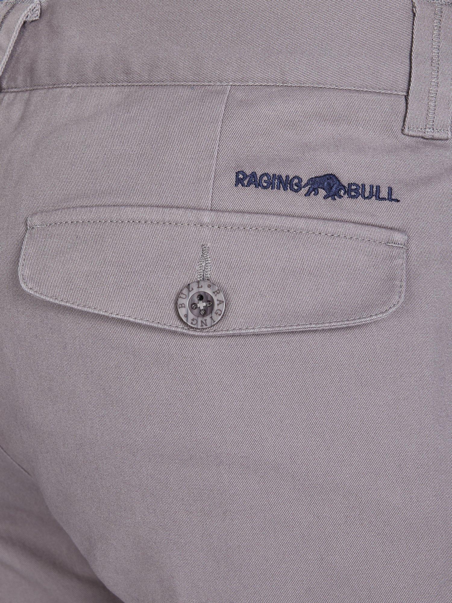 Product image 2 of 3, which shows Raging Bull Tapered Cotton Chinos, Charcoal, 30S