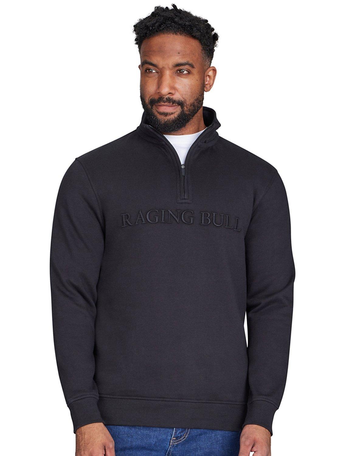 Raging Bull Tonal Quarter Zip Sweatshirt