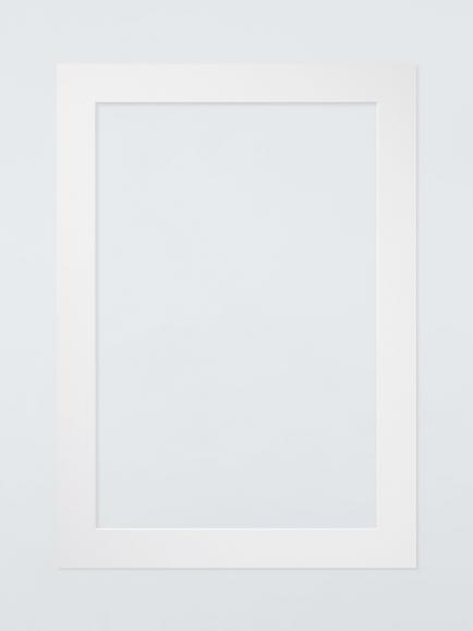 nielsen Plain Poster Mount, White, White