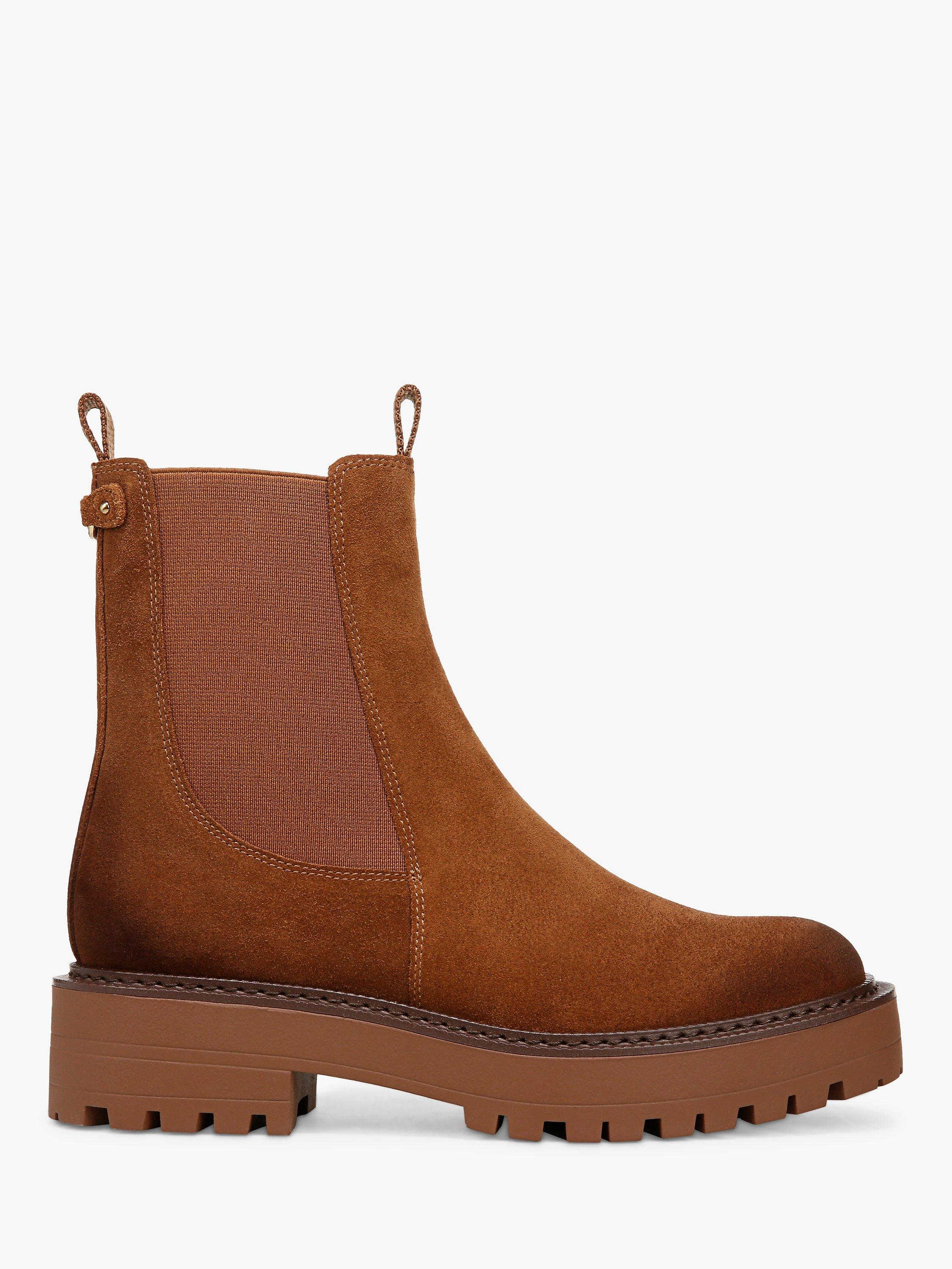 Product image 1 of 6, which shows Sam Edelman Laguna Suede Chelsea Boots, Frontier Brown, 3