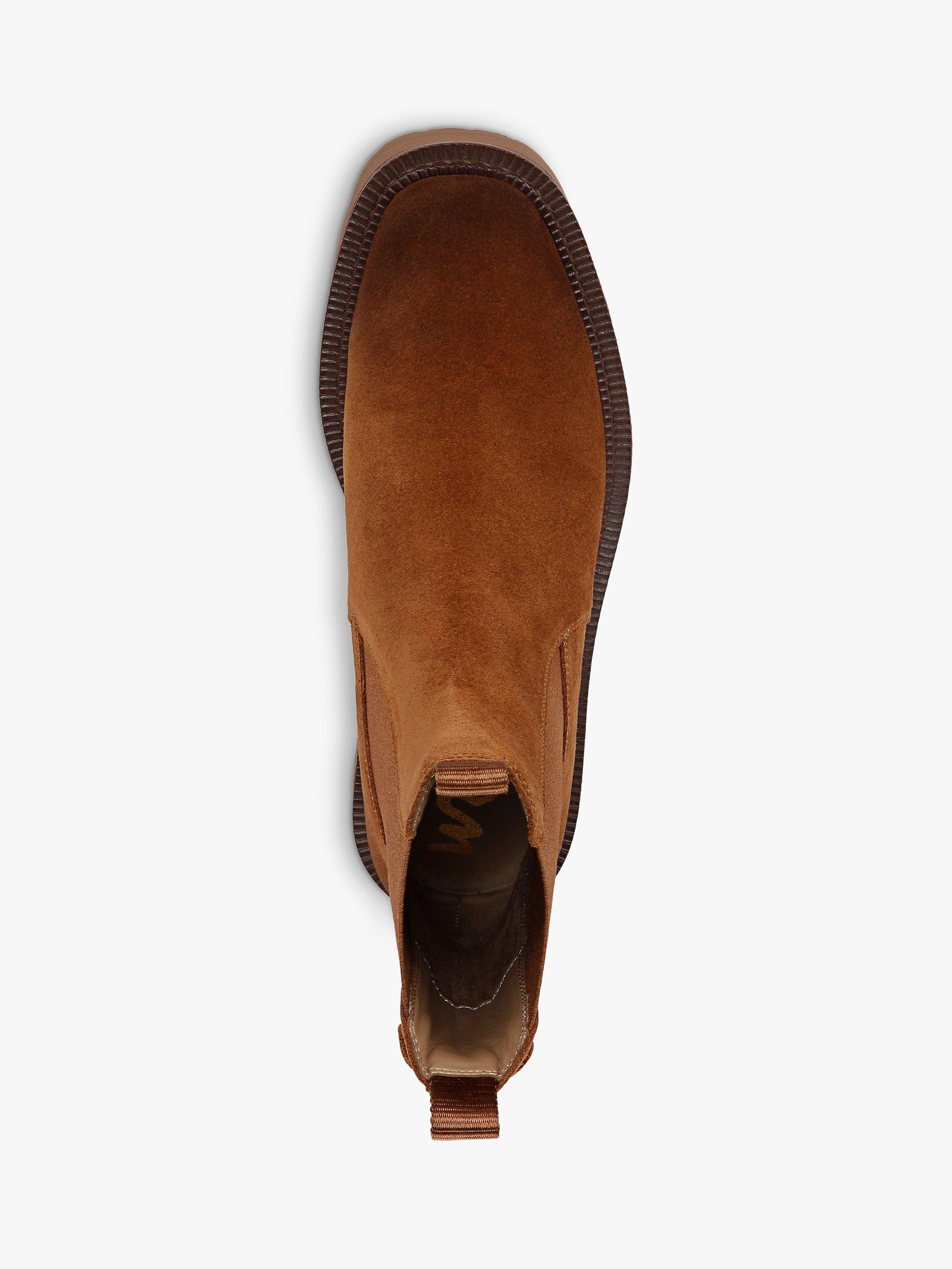 Product image 5 of 6, which shows Sam Edelman Laguna Suede Chelsea Boots, Frontier Brown, 3