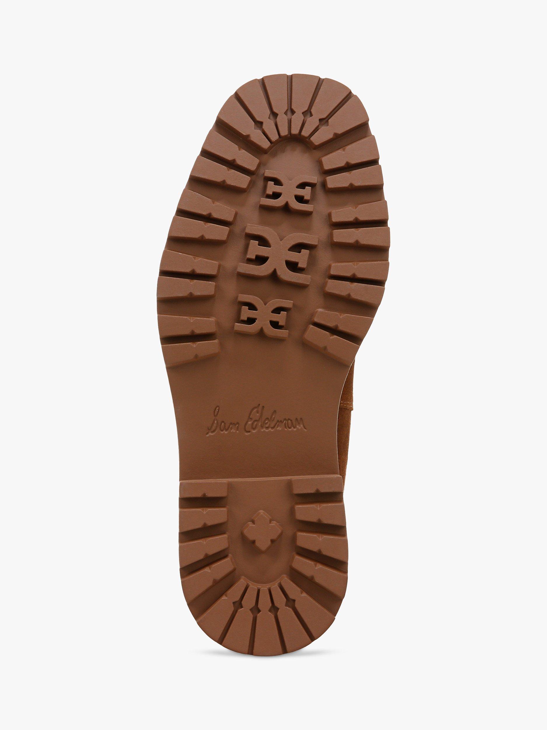 Product image 6 of 6, which shows Sam Edelman Laguna Suede Chelsea Boots, Frontier Brown, 3