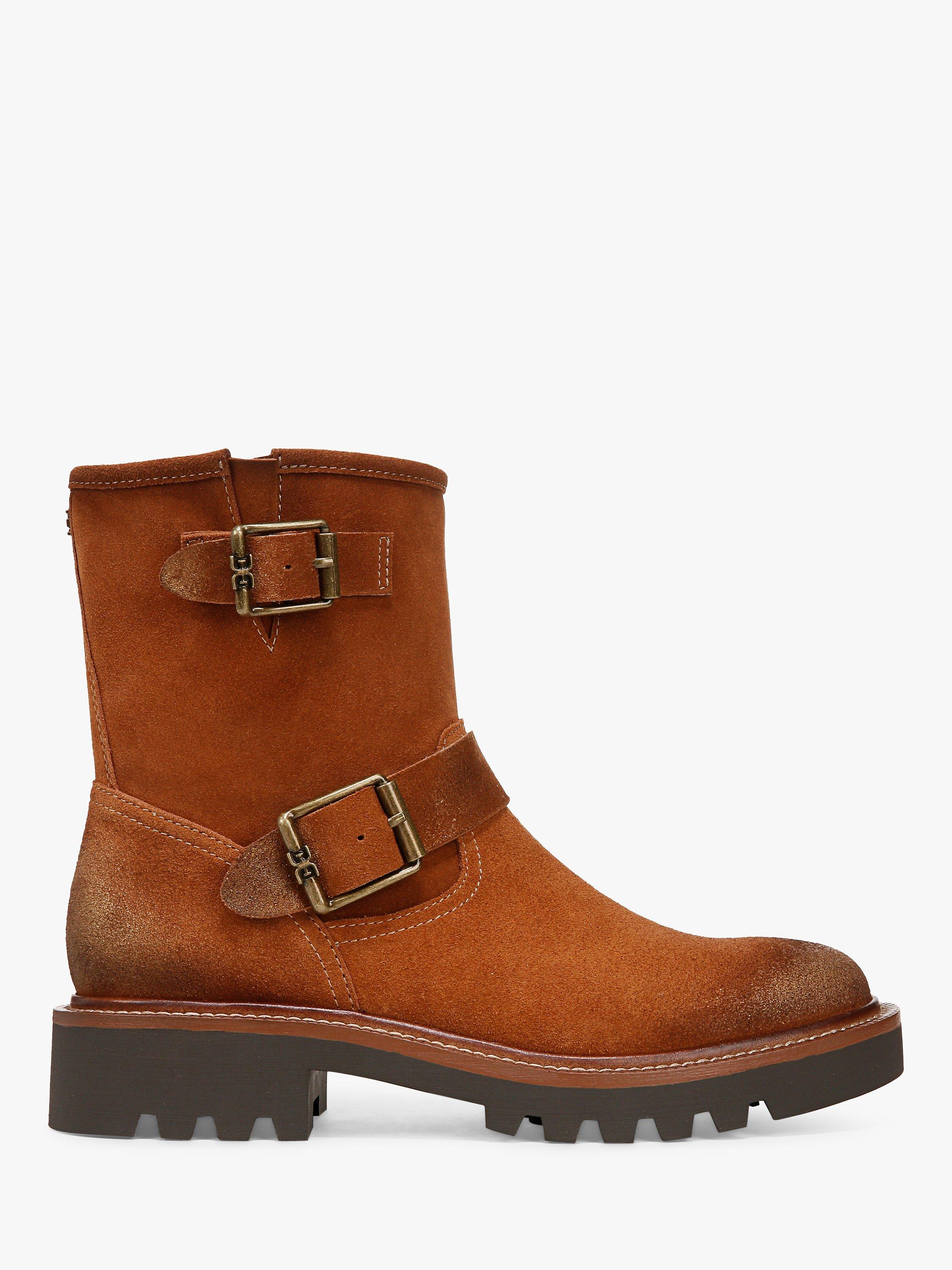 Sam edelman tan suede boots on sale