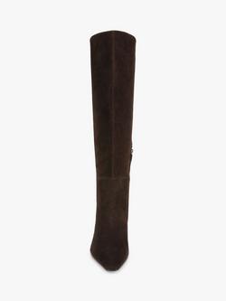 Sam Edelman Sylvia Suede Knee High Boots, Chocolate Brown - view 2, Chocolate Brown