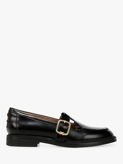 Sam Edelman Elaina Leather Mary Jane Loafers, Black