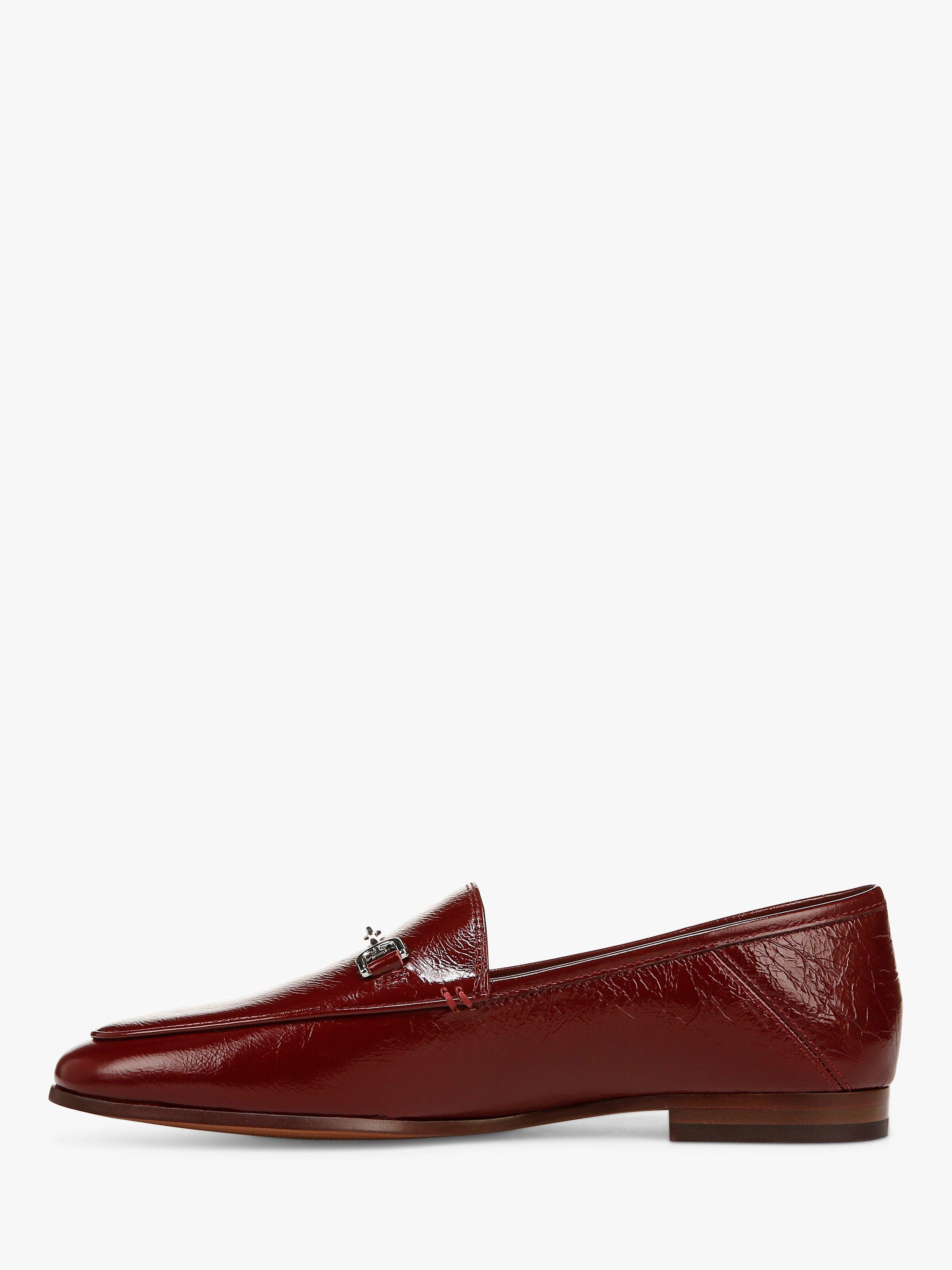 Product image 3 of 6, which shows Sam Edelman Loraine Leather Loafers, Cabernet Red, 3