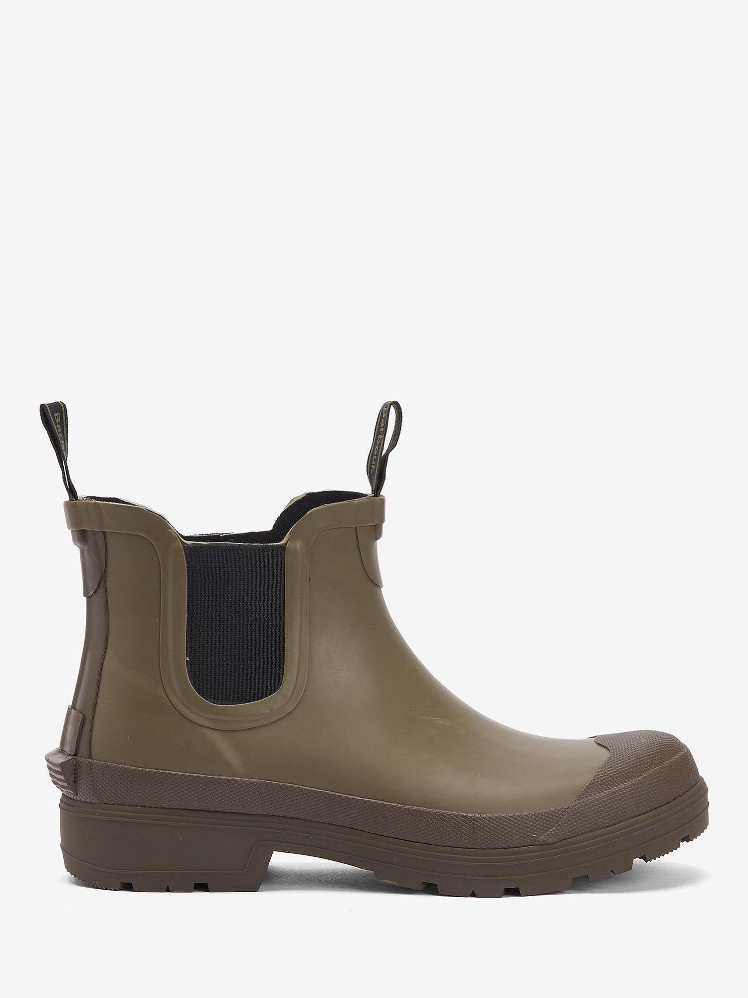 Barbour Storm Boots Olive