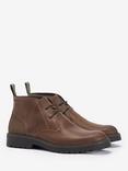 Barbour Maxwell Leather Chukka Boots, Teak